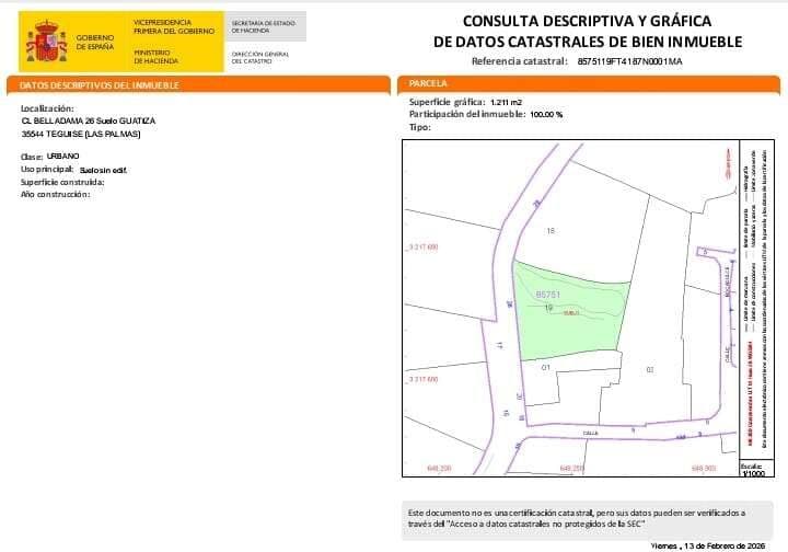 Imagen 2 de la propiedad Terreno exclusivo en el pueblo de Guatiza